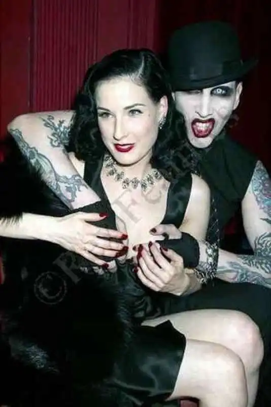 marilyn manson dita von teese (3)