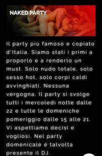 milano naked party