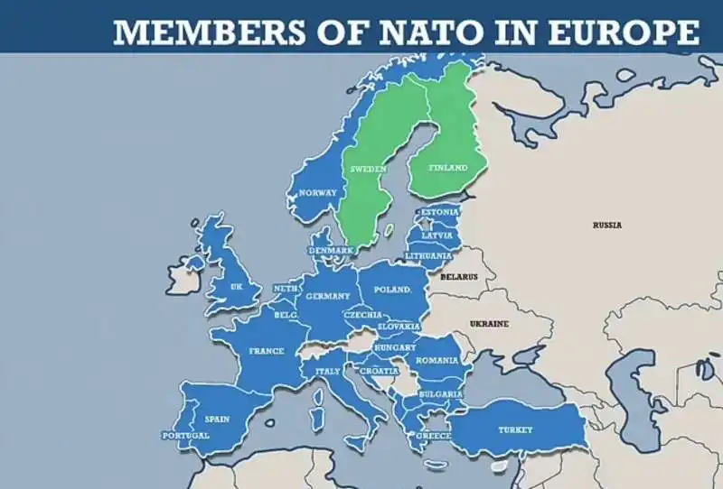 nato in europa.     