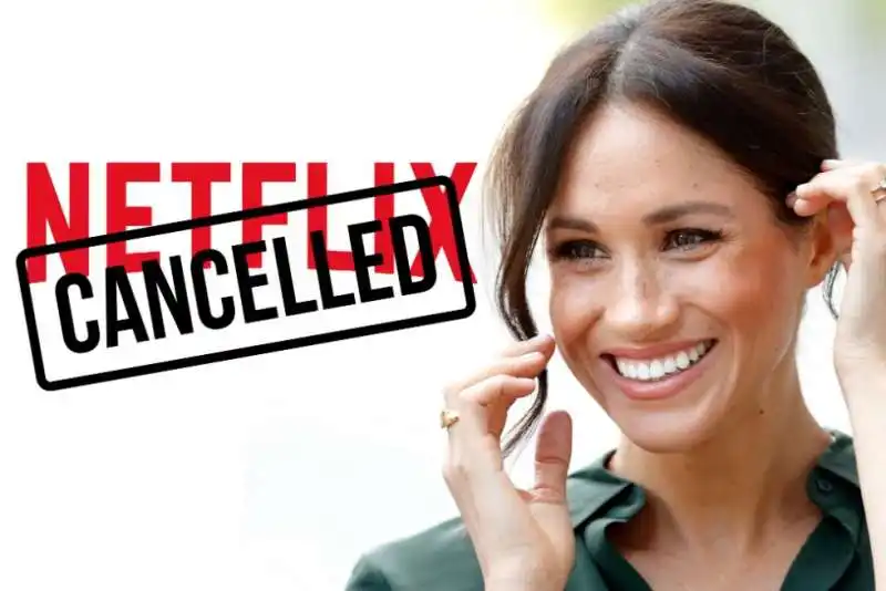 NETFLIX CANCELLA LA SERIE DI MEGHAN MARKLE