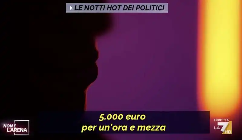 non e larena   intervista alla escort che fa tremare i politici italiani   7