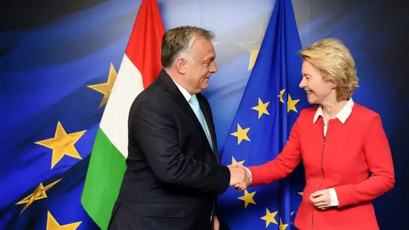 ORBAN VON DER LEYEN