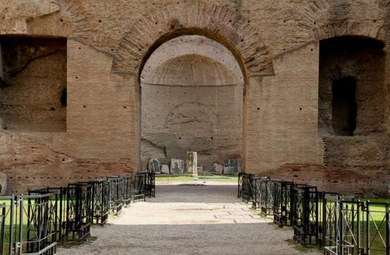 palestra orientale delle Terme DI CARACALLA