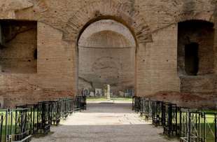 palestra orientale delle Terme DI CARACALLA