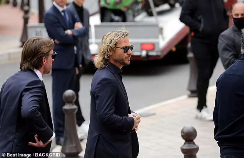 pavel nedved al funerale di raiola