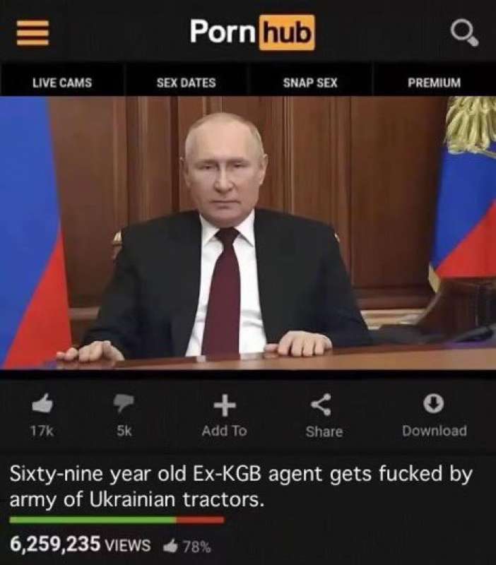 pornhub putin