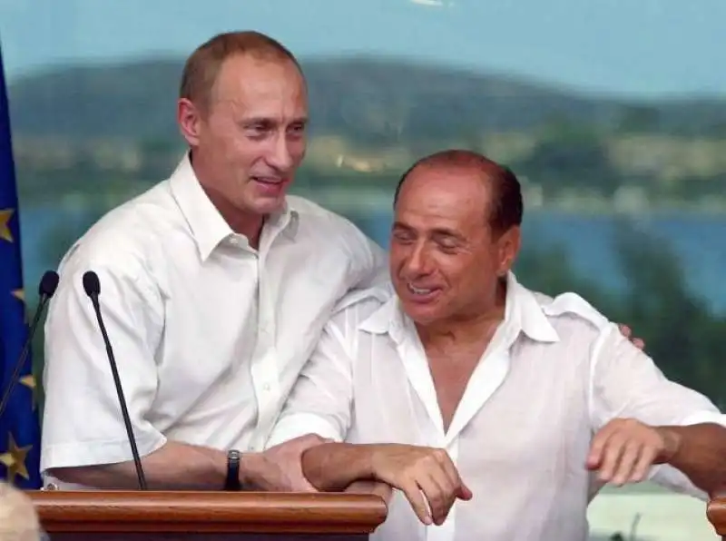 PUTIN BERLUSCONI