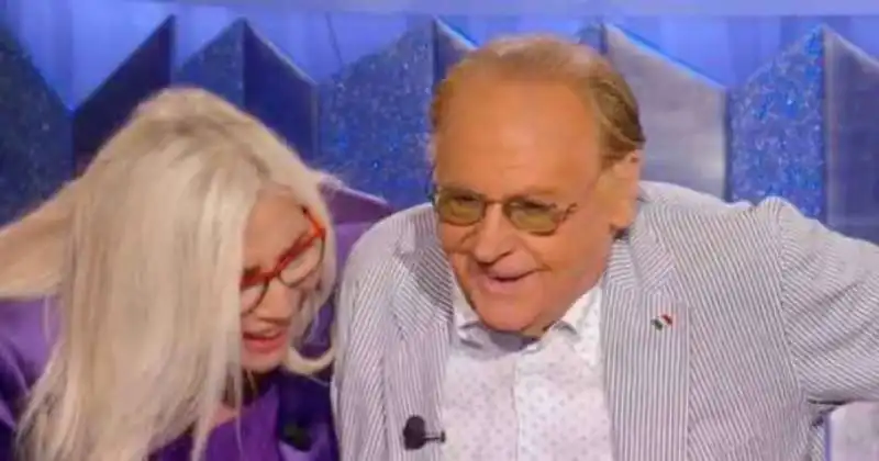 renzo arbore e mara venier a domenica in show1