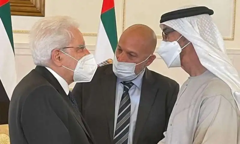 sergio mattarella ad abu dhabi  