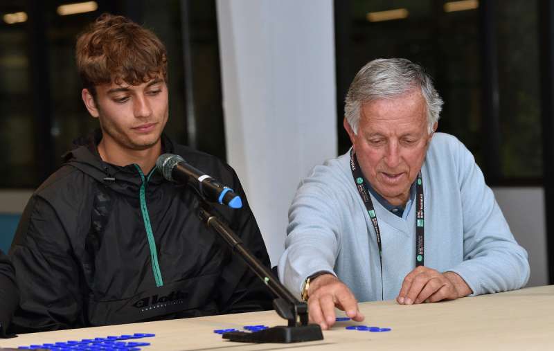 sorteggio internazionali d italia di tennis foto mezzelani gmt028