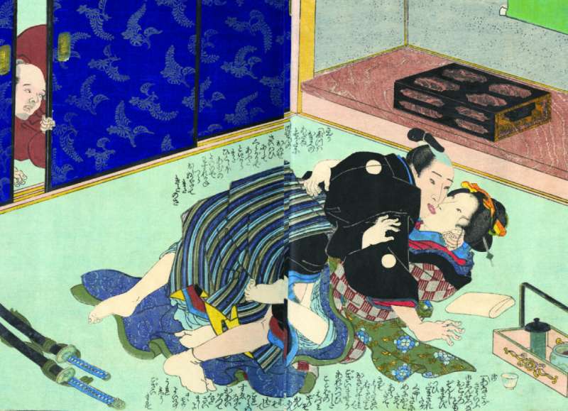 stampe erotiche giapponesi del periodo edo 2