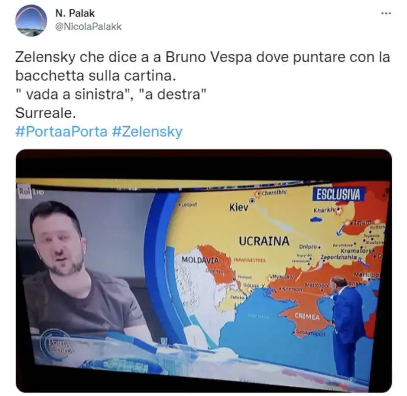 tweet su zelensky a porta a porta   2