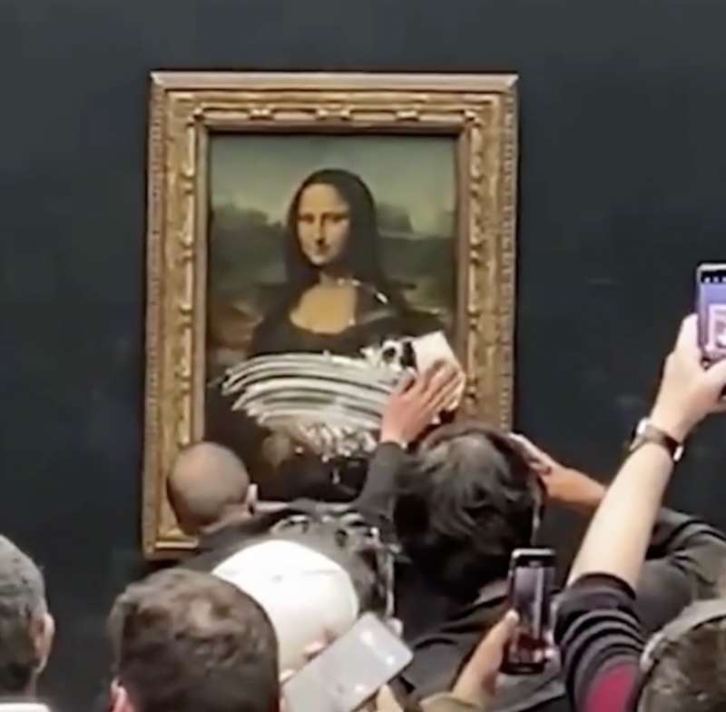 una torta sulla gioconda 2