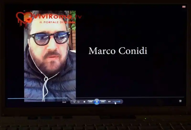 video messaggio di marco conidi in ricordo di massimo marino