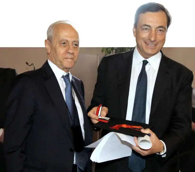 VITTORIO MINCATO MARIO DRAGHI 