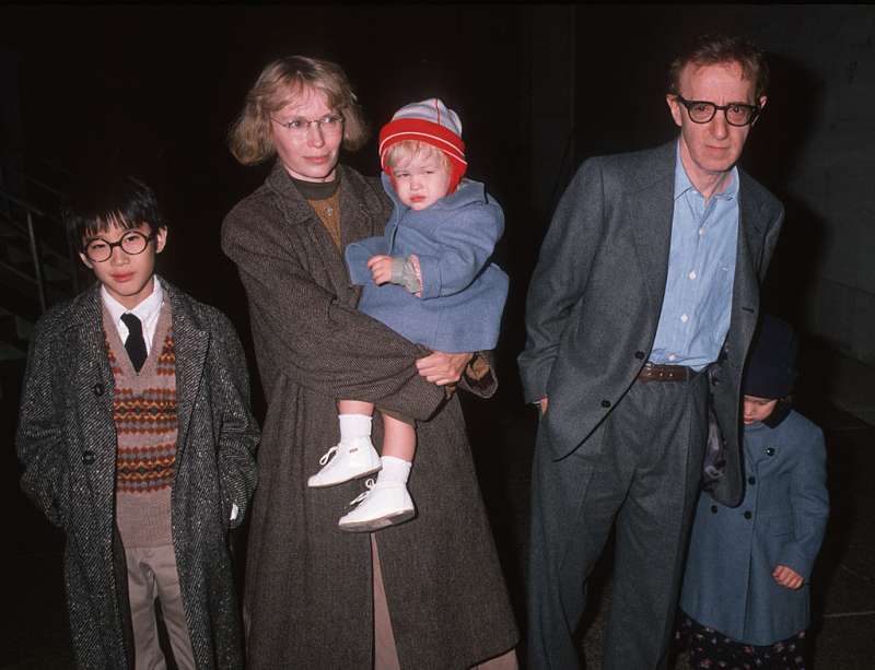 Woody Allen Mia Farrow By Ron Galella Dago Fotogallery