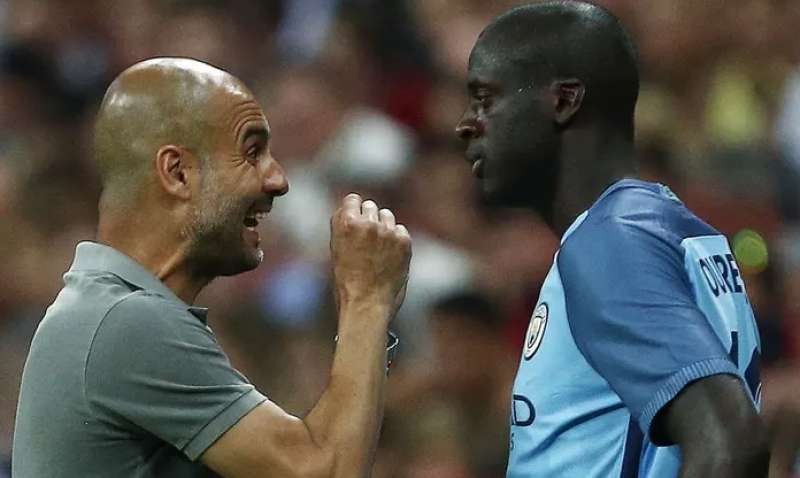 yaya toure pep guardiola 2