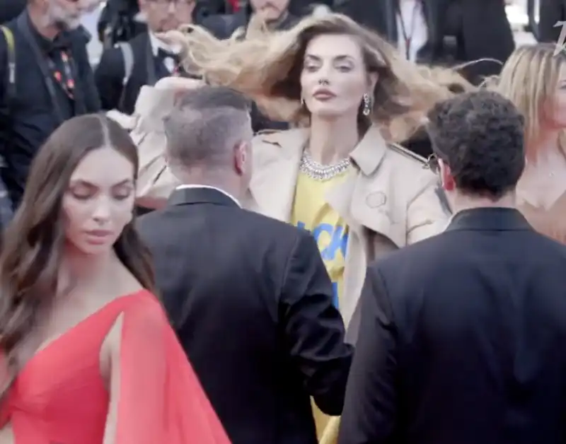 alina baikova al festival di cannes 1