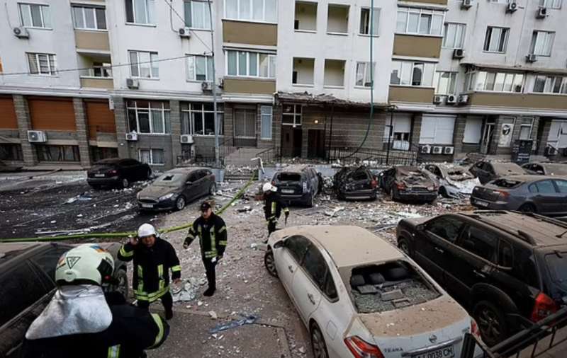 attacco russo a kiev