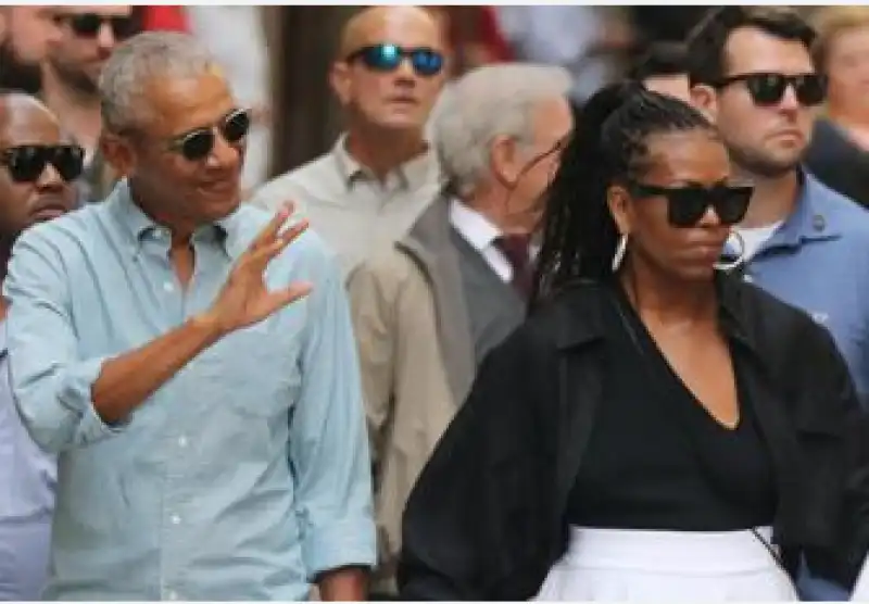 barack obama e michelle a berlino 