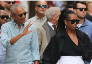 barack obama e michelle a berlino