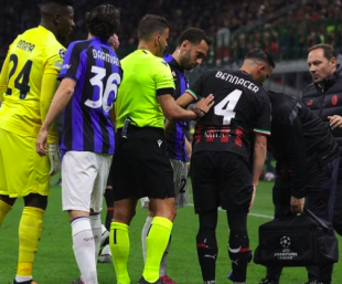 BENNACER INFORTUNATO DURANTE MILAN INTER