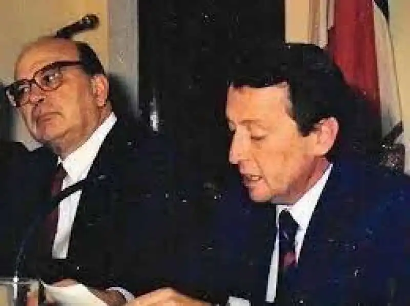 BETTINO CRAXI E SERGIO MORONI