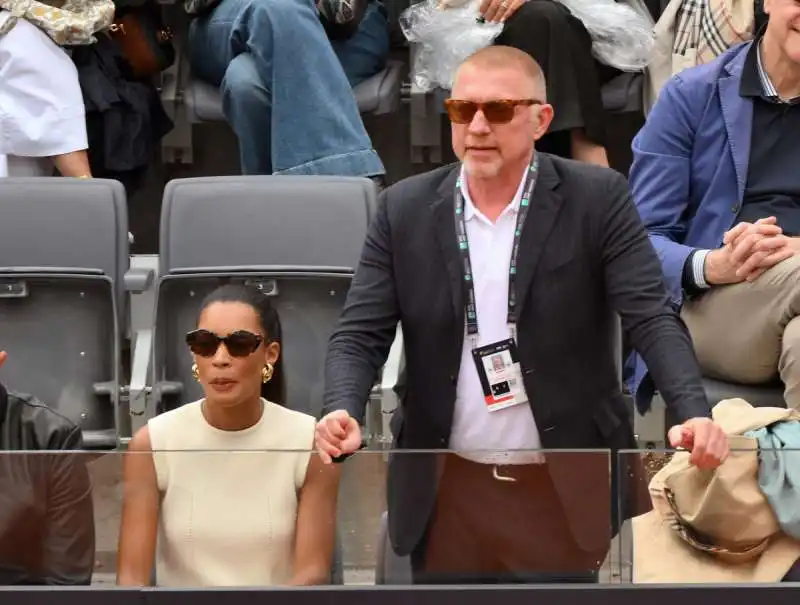 boris becker e la nuova fidanzata  lilian de carvalho monteiro foto mezzelani gmt0041