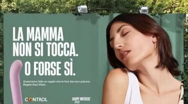 CAMPAGNA PUBBLICITARIA DELLA CONTROL PER LA FESTA DELLA MAMMA