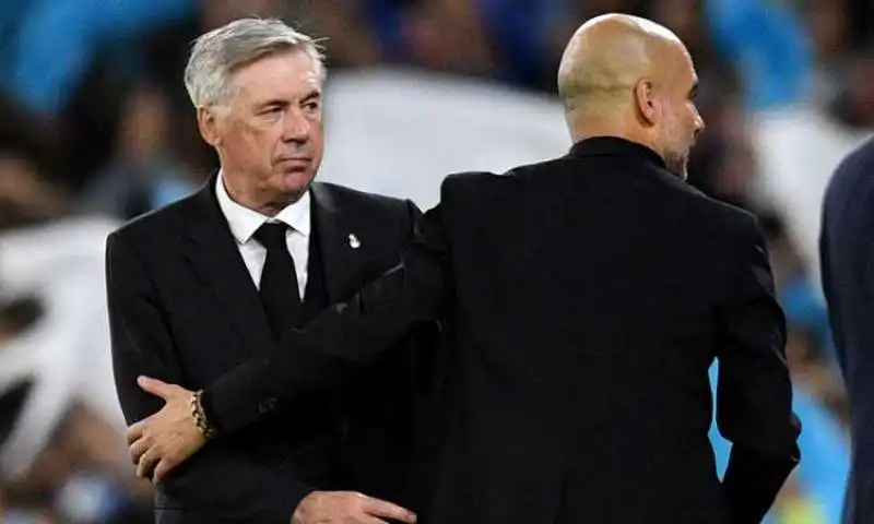 carlo ancelotti pep guardiola  1