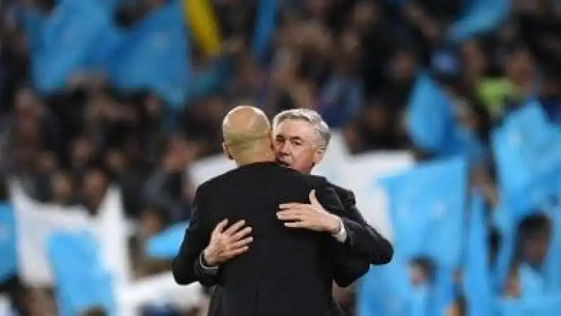 carlo ancelotti pep guardiola  2