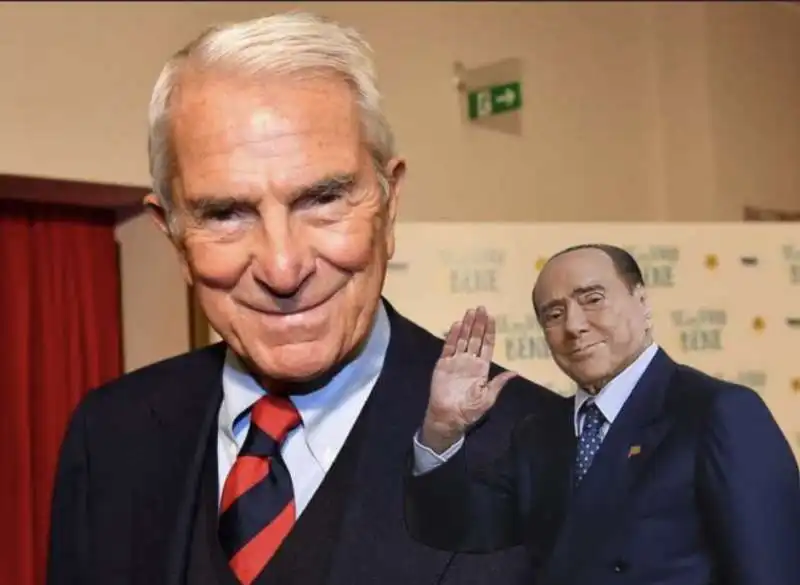 CARLO ROSSELLA SILVIO BERLUSCONI