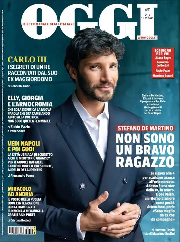 COPERTINA OGGI 4-11 MAGGIO 2023