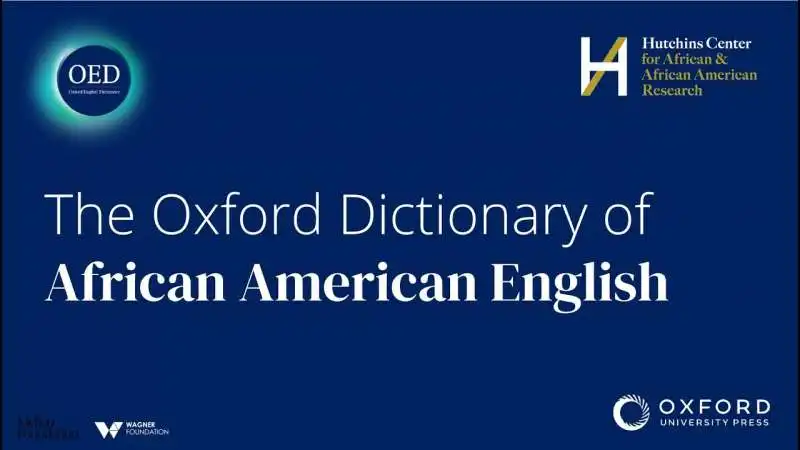 dizionario oxford sulla lingua afroamericana 