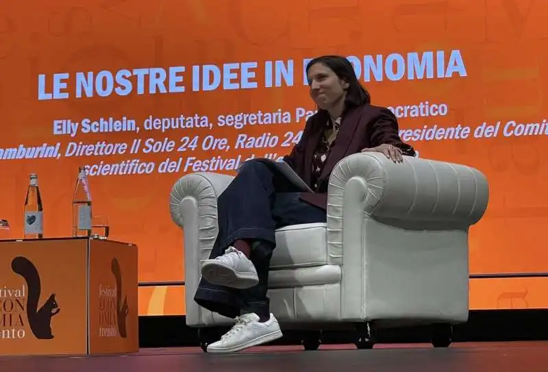 ELLY SCHLEIN AL FESTIVAL DELL ECONOMIA DI TRENTO 