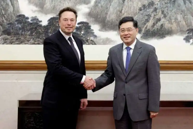 Elon Musk Jin Zhuanglong 