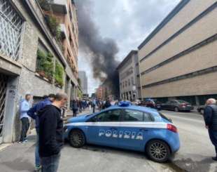 esplosione in via pier lombardo milano