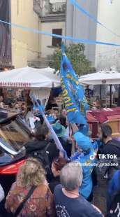 funerale della salernitana alla festa scudetto del napoli 2