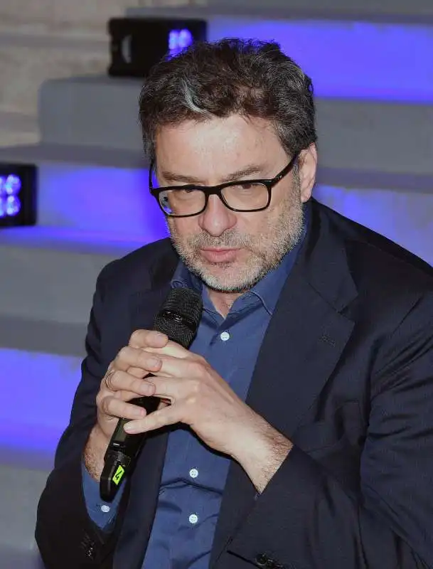 giancarlo giorgetti  foto mezzelani gmt 324 