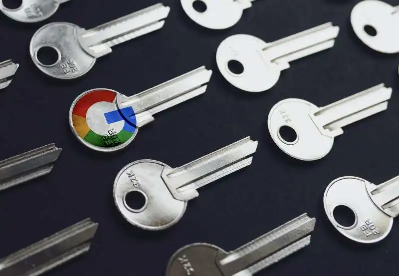 google passkey. 