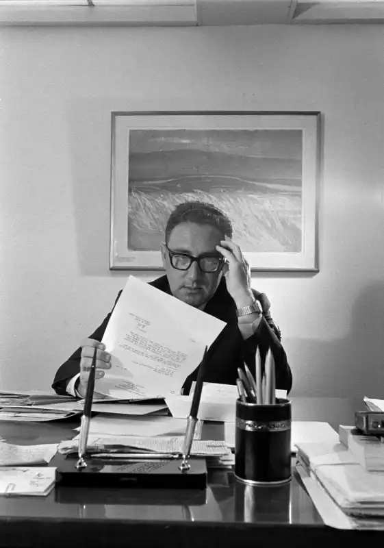 henry kissinger alla casa bianca