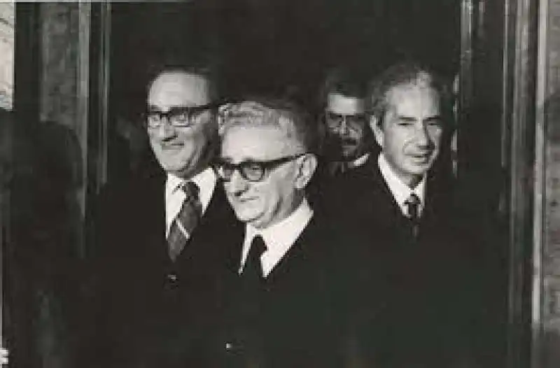 henry kissinger giovanni leone aldo moro