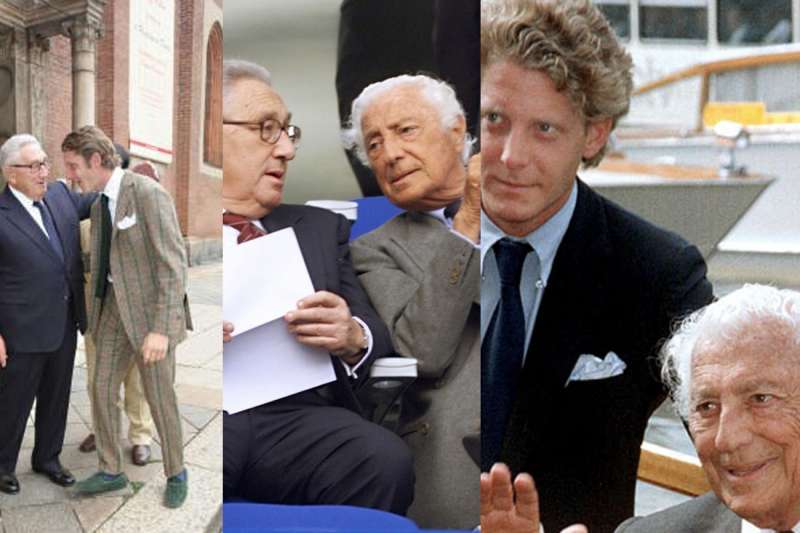 henry kissinger lapo elkann gianni agnelli