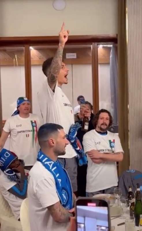 il discorso di giovanni di lorenzo dopo la vittoria dello scudetto del napoli.