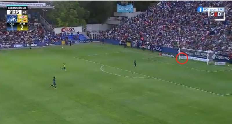 il gol del portiere dell atletico morelia contro il celaya 5