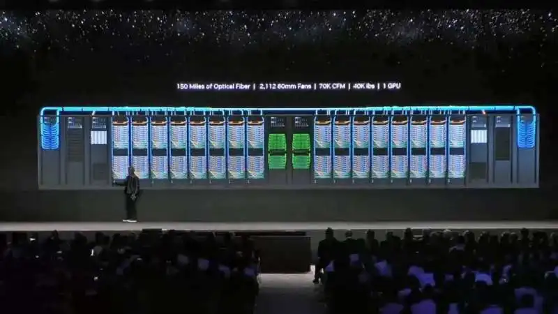 il supercomputer nvidia dgx gh200.  4