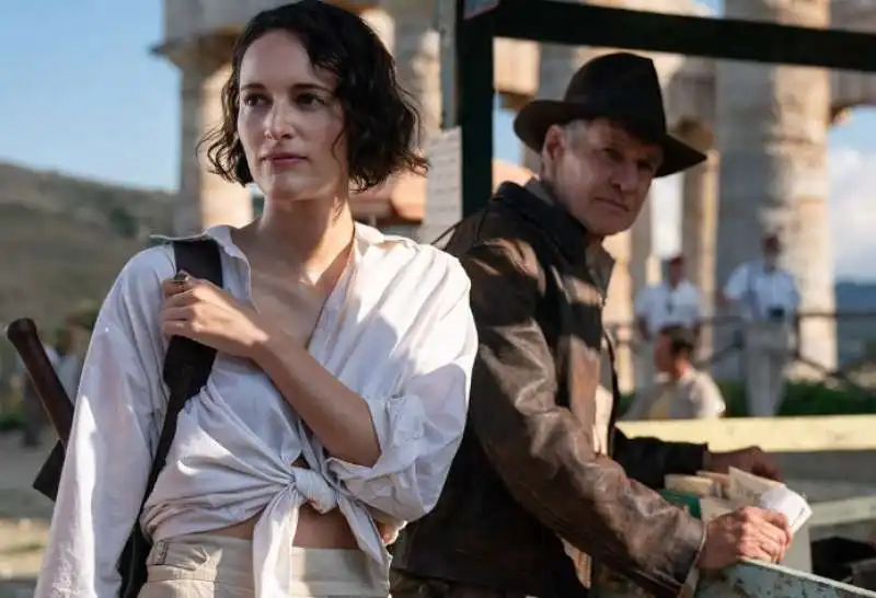 indiana jones and the dial of destiny  phoebe waller bridge harrison ford  1