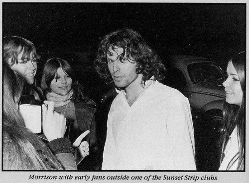 jim morrison con le fan