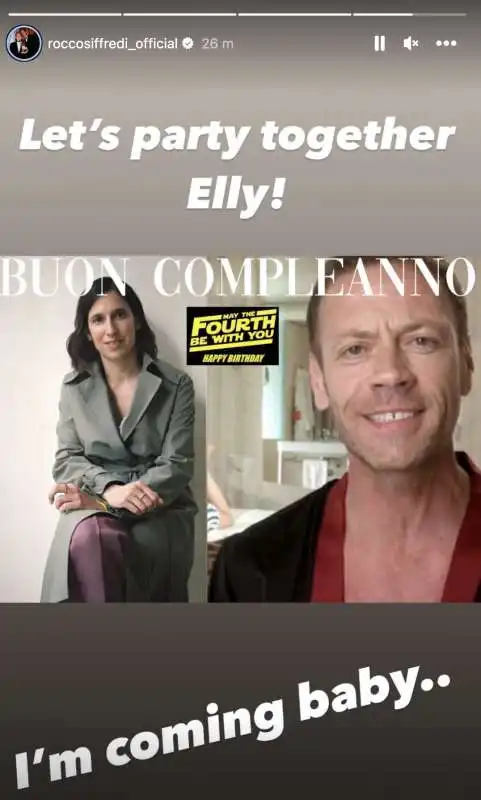 LA STORIA INSTAGRAM DI ROCCO SIFFREDI CON ELLY SCHLEIN 