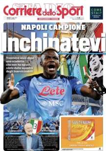 la vittoria dello scudetto del napoli corriere dello sport